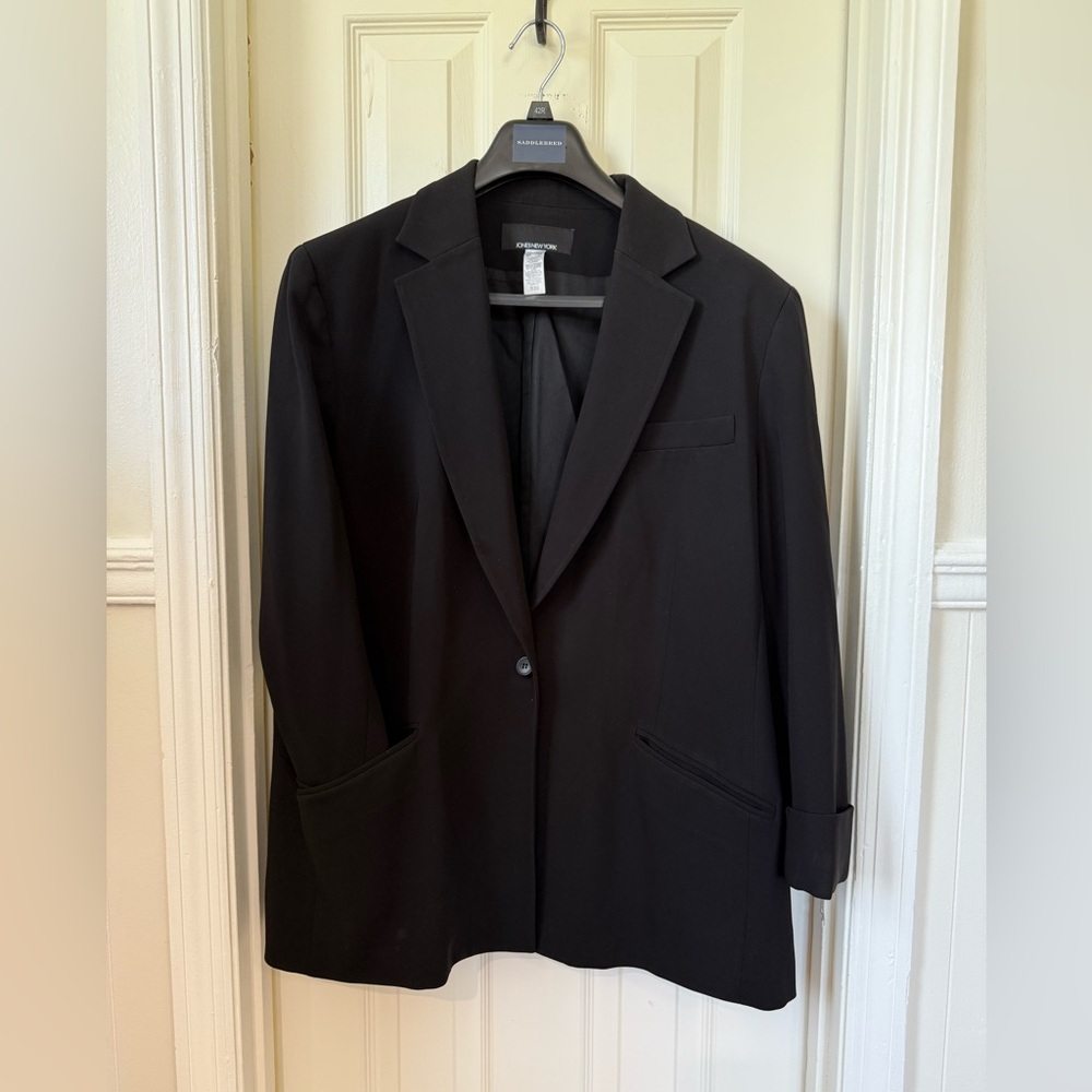 Jones New York Women’s Black Blazer – Size 20W ✨